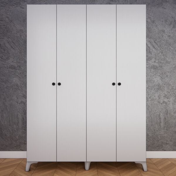 4 Kapılı 140 CM Gardırop | F1004