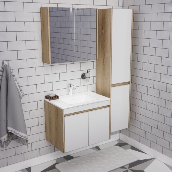 65'lik Banyo Boy Dolaplı  | B1010