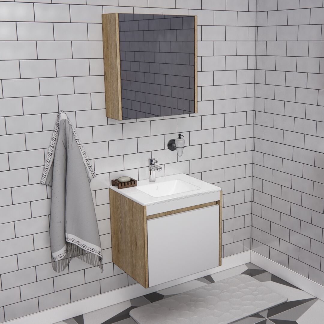 65'lik Banyo Dolabı | B1026