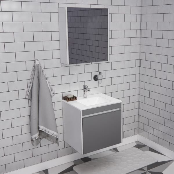 65'lik Banyo Dolabı | B1027