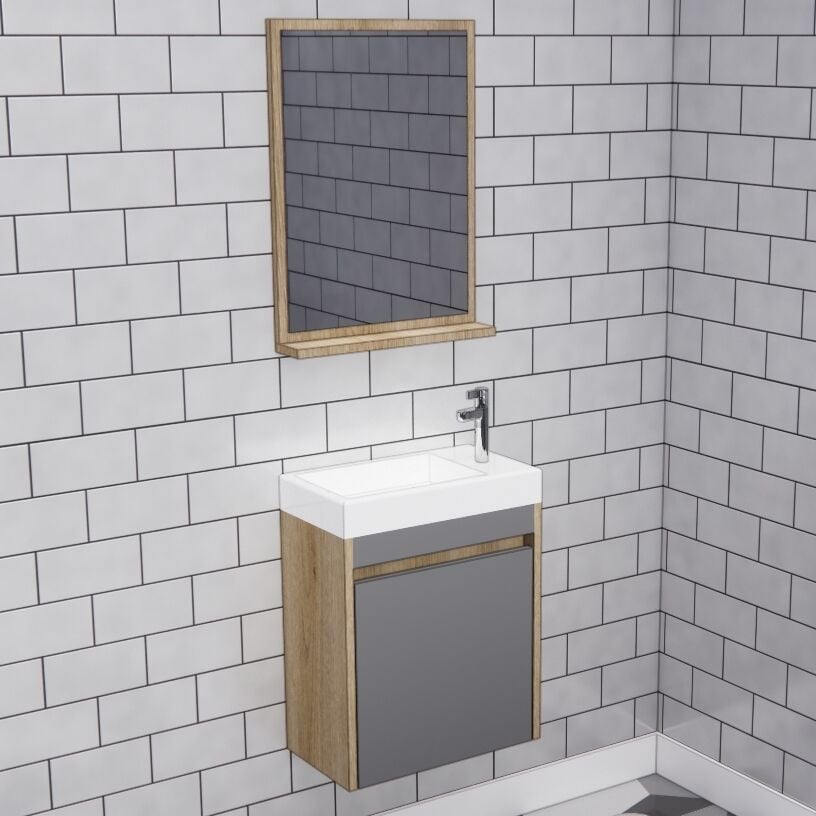 45'lik Banyo Dolabı | B1035