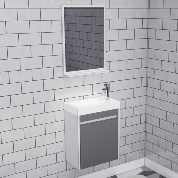 45'lik Banyo Dolabı | B1036