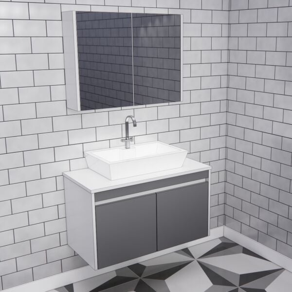 Hilton  Banyo Dolabı | B1039