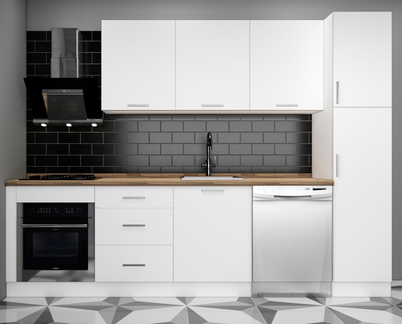 290 CM Mutfak Dolabı | M5001-1