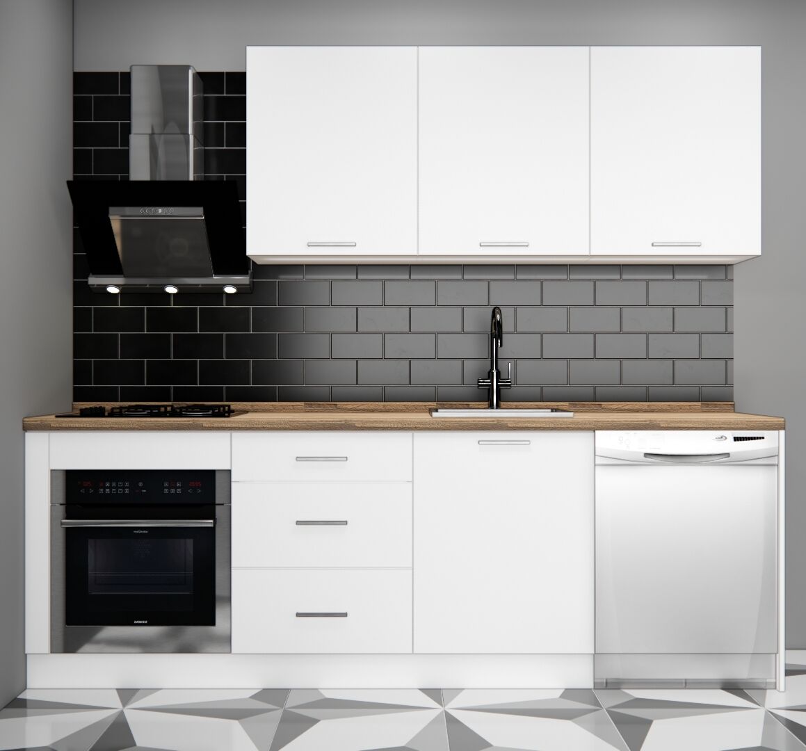 250 CM Mutfak Dolabı | M5001-2